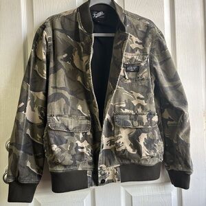Primitive Camouflage Bomber Jacket